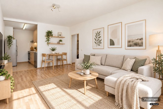 Prodej bytu 2+kk, 43,10 m², Praha – Zbraslav, ul. K nové škole